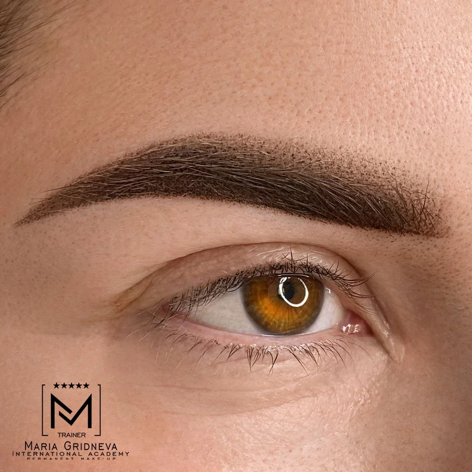 tatuaggio sopracciglia dermopigmentazione dettaglio - no microblading